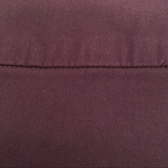 Burgundy stretch pants - Picture 5 of 5